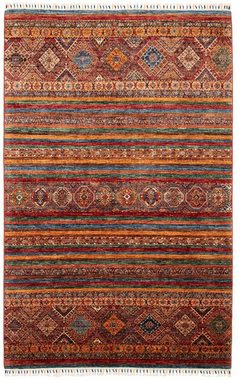 Orientteppich Ziegler - 254 x 174 cm - mehrfarbig, morgenland, rechteckig, Höhe: 6 mm, Wohnzimmer, Handgeknüpft, Einzelstück mit Zertifikat