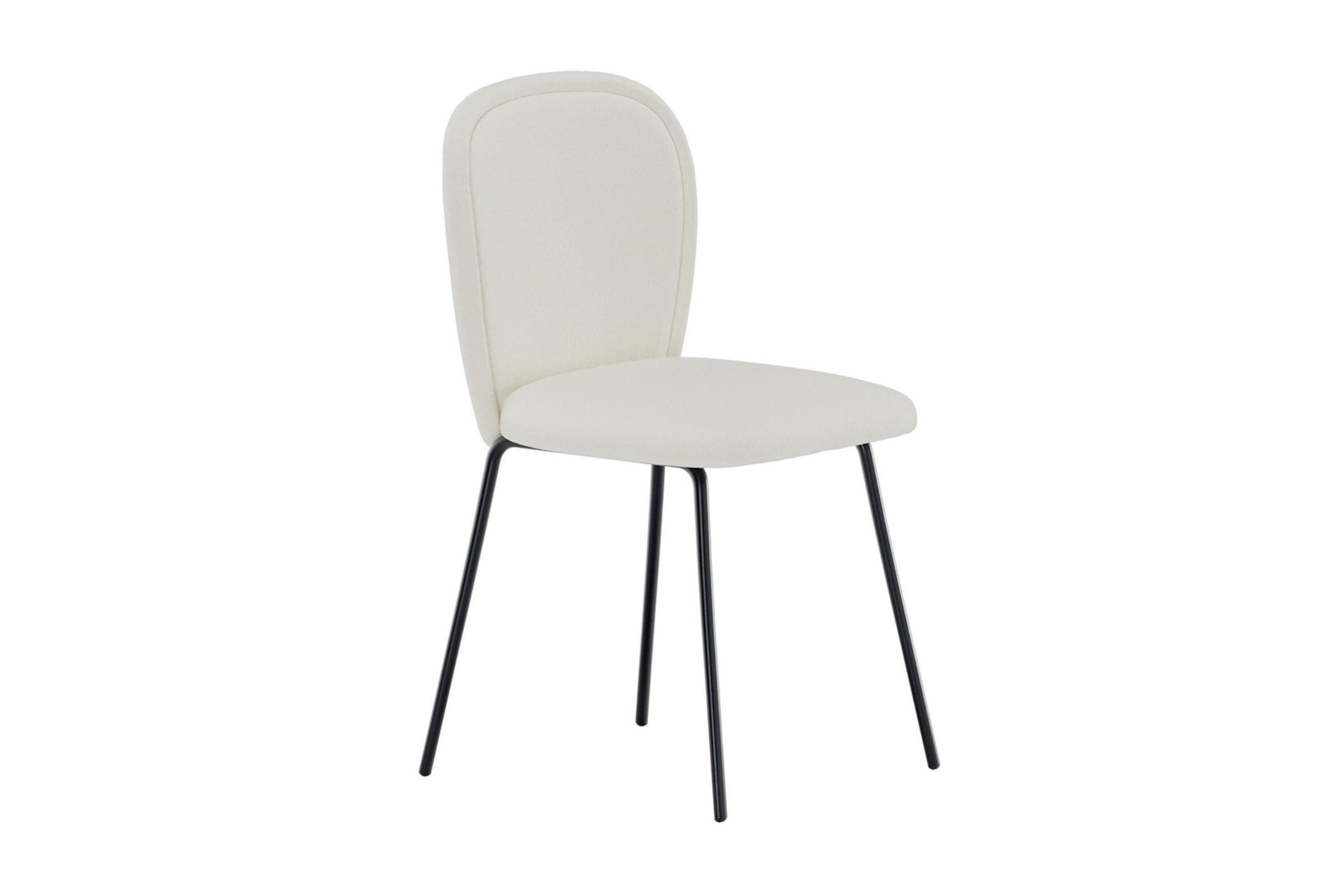 Venture Home Esszimmerstuhl 2er Set Carl Esszimmerstuhl Velours beige. (2 St)