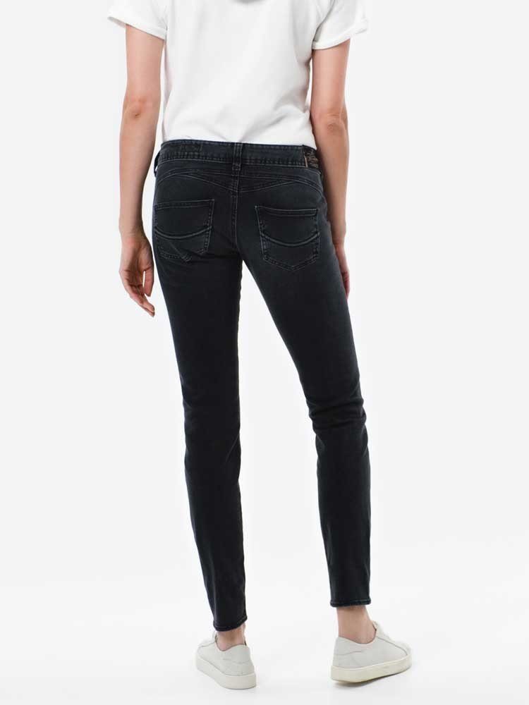HERRLICHER GILA Stretch-Jeans SLIM DENIM Herrlicher 5606-DB020-095 CASHMERE inox BLACK TOUCH