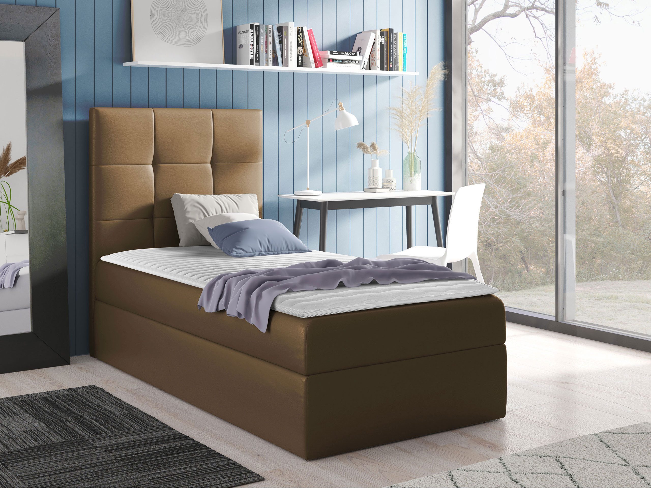 MIRJAN24 Boxspringbett Mini 2 (mit Hauptmatratze, günstig online kaufen
