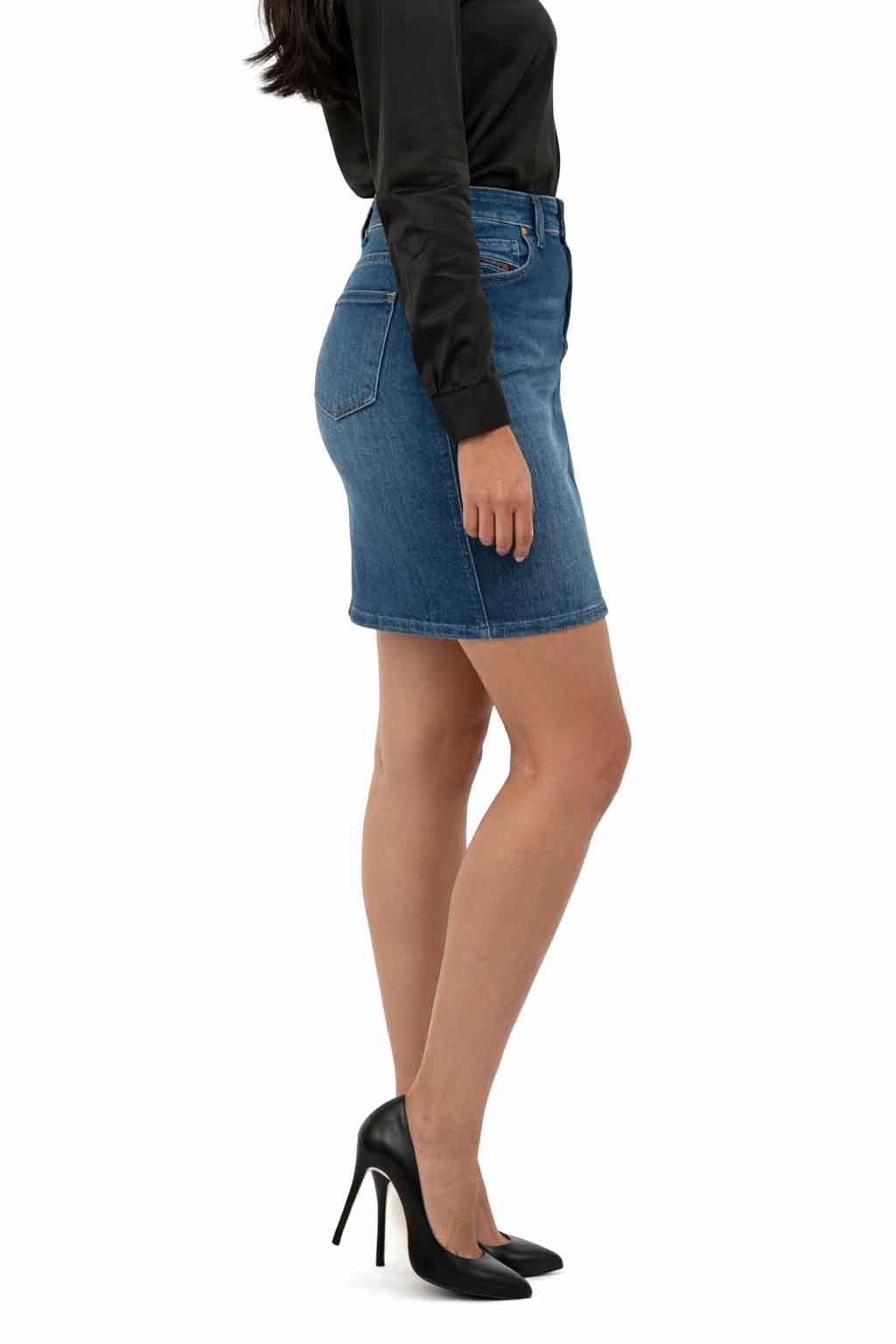 Diesel Jeansrock Diesel R-Modung R4KD8 Gonna Damen Denim Jeansrock