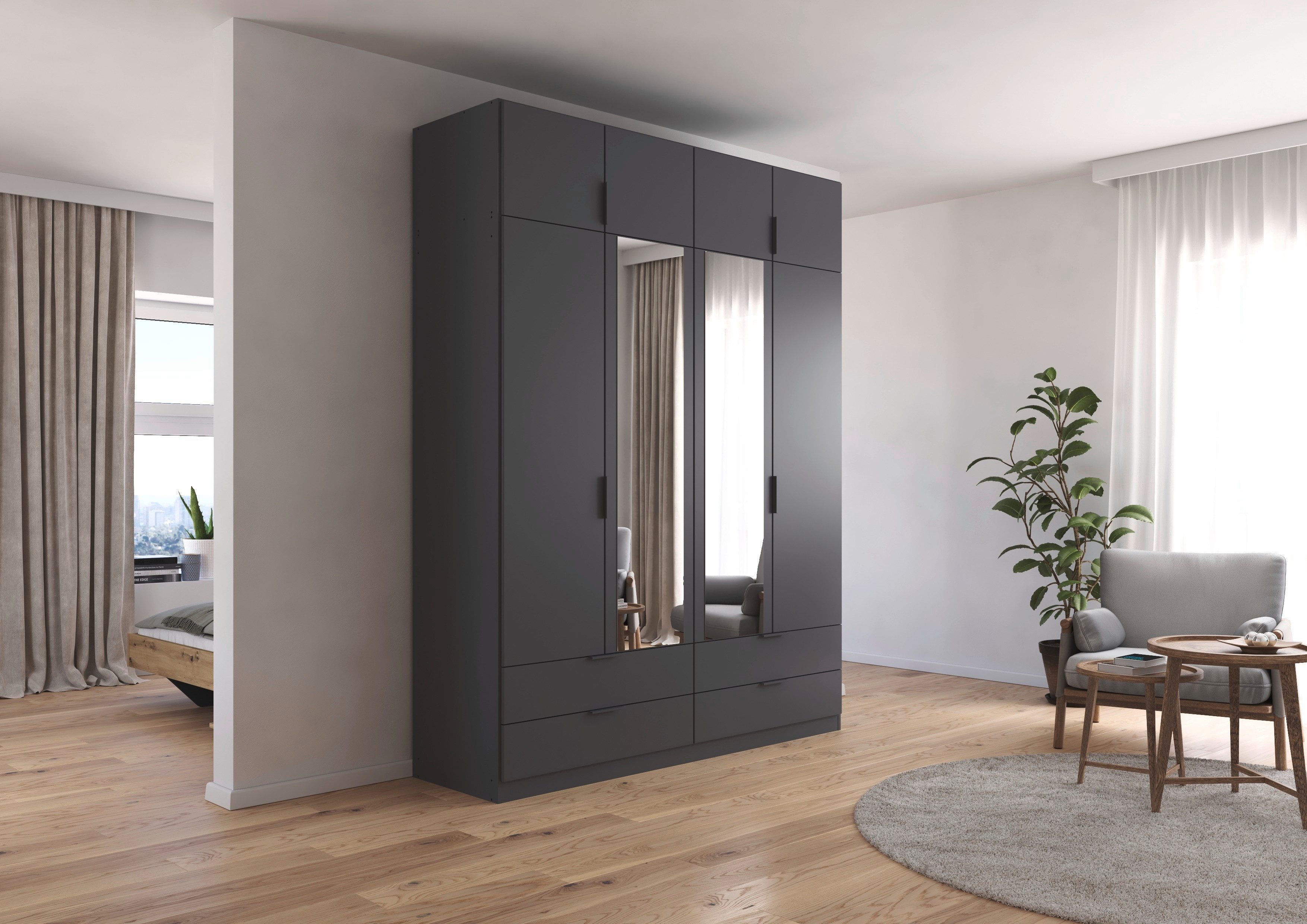 rauch Kleiderschrank Drehtürenschrank Schrank Garderobe Ankleide günstig online kaufen