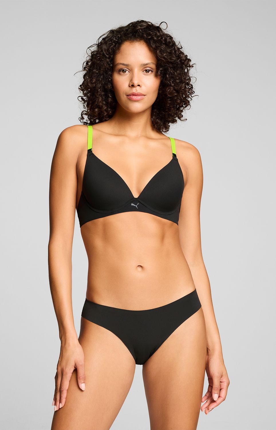 PUMA BODYWEAR Slip Sleek Microfiber (SPARPACK) nahtlose Abschlüsse für unsichtbaren Look im 2er oder 4er SPARPACK – Bild 2 von 4
