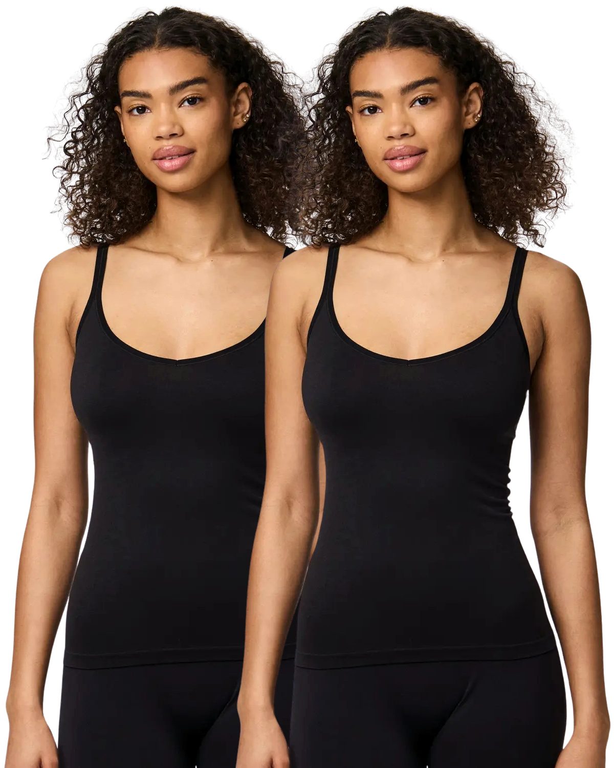 pieces Tanktop (2er Pack) nahtloses basic Unterwäschentop