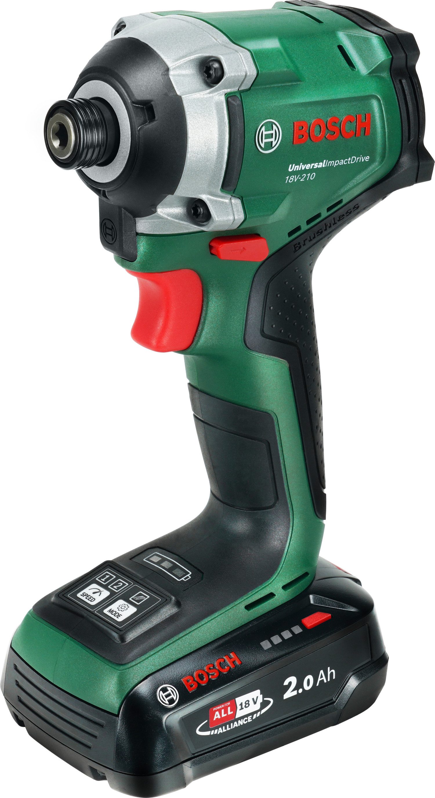 Bosch Home & Garden Drehschlagschrauber UID 18V-210, (Set), inkl. Akku und Ladegerät