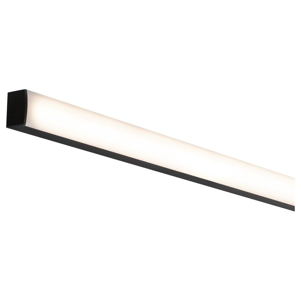 Paulmann LED-Stripe-Profil Profil 1-flammig, LED Schwarz in 2000mm, Square Profilelemente und Streifen Weiß-transparent