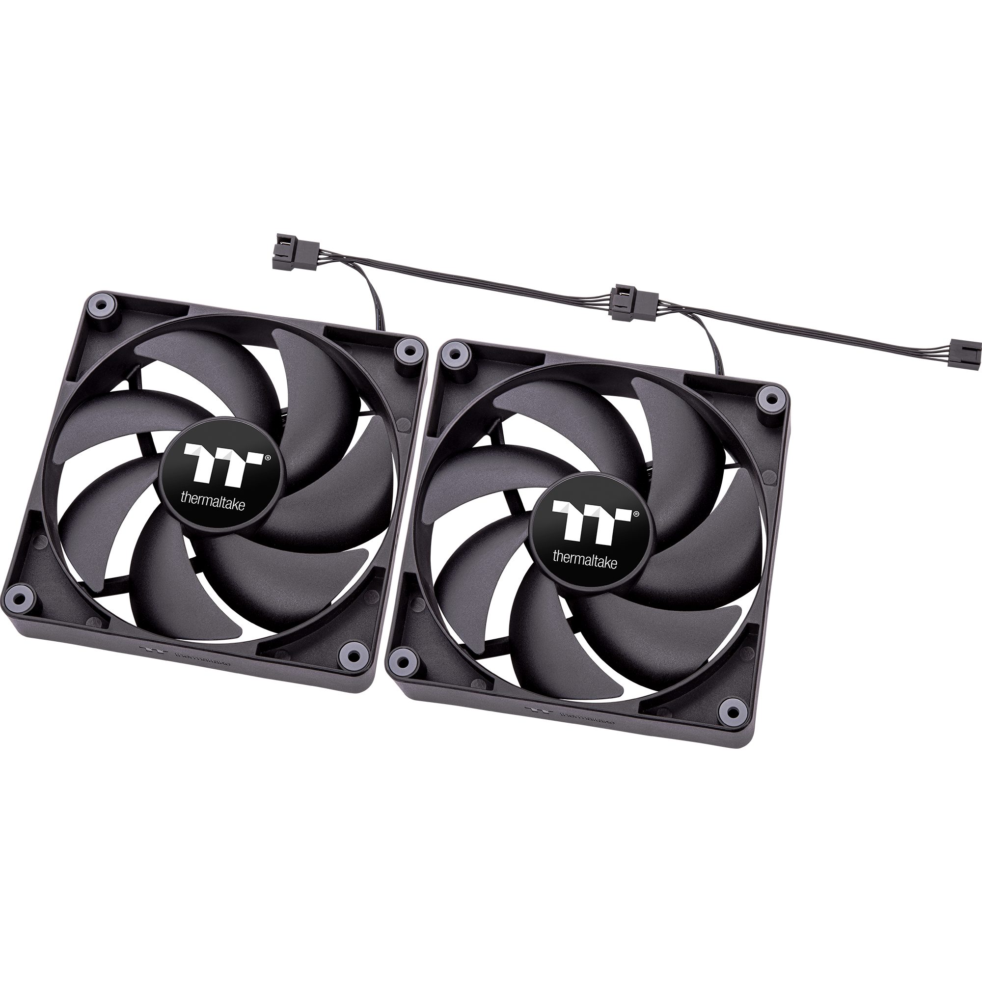 Thermaltake Gehäuselüfter Thermaltake CT120 PC Cooling Fan, Gehäuselüfter, (2er Pack)