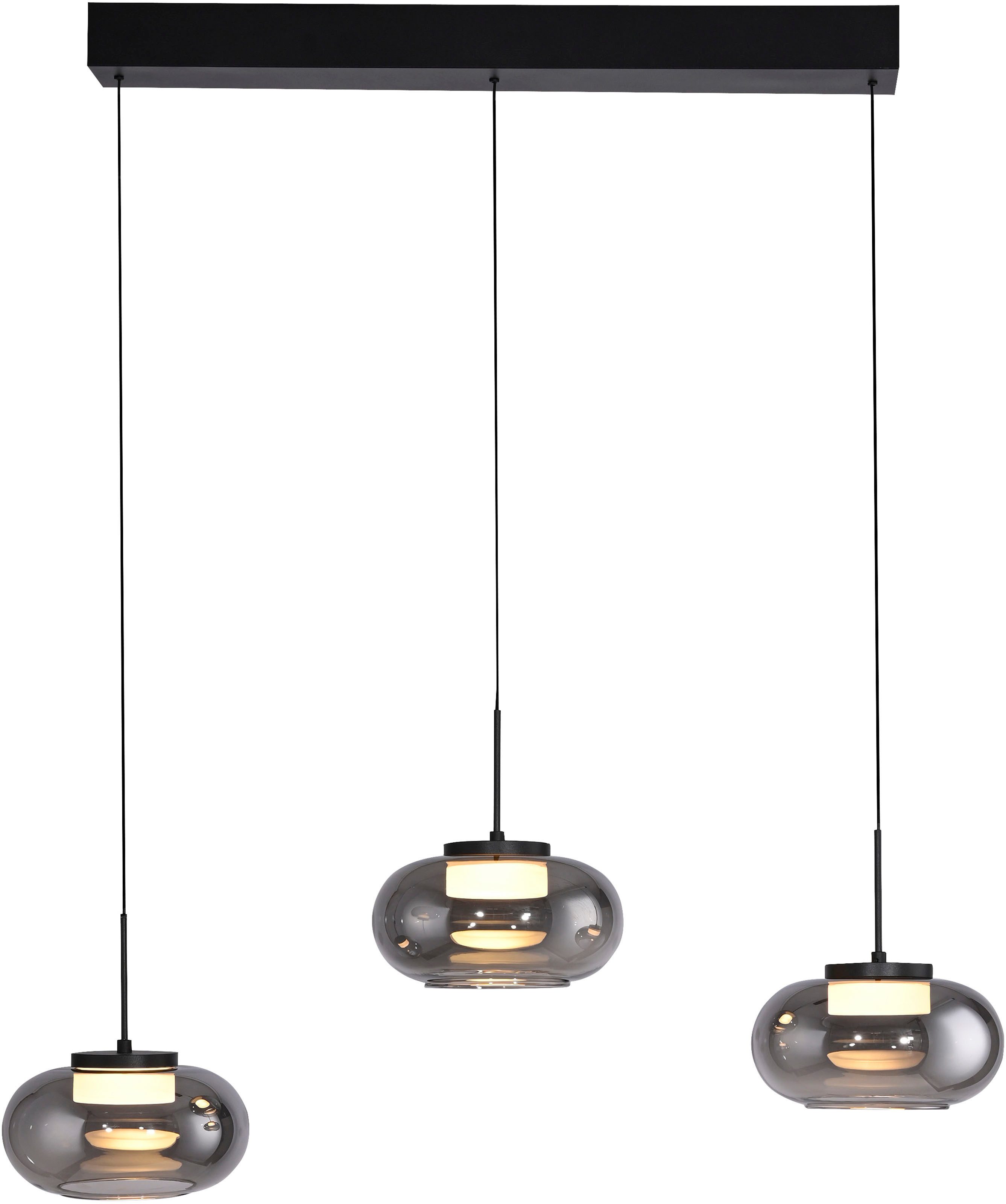 SCHÖNER WOHNEN-Kollektion LED Pendelleuchte SIA, Memoryfunktion, LED fest integriert, Warmweiß, SCHÖNER WOHNEN Kollektion, Höhenverstellbar, SimplyDim, Memoryfunktion