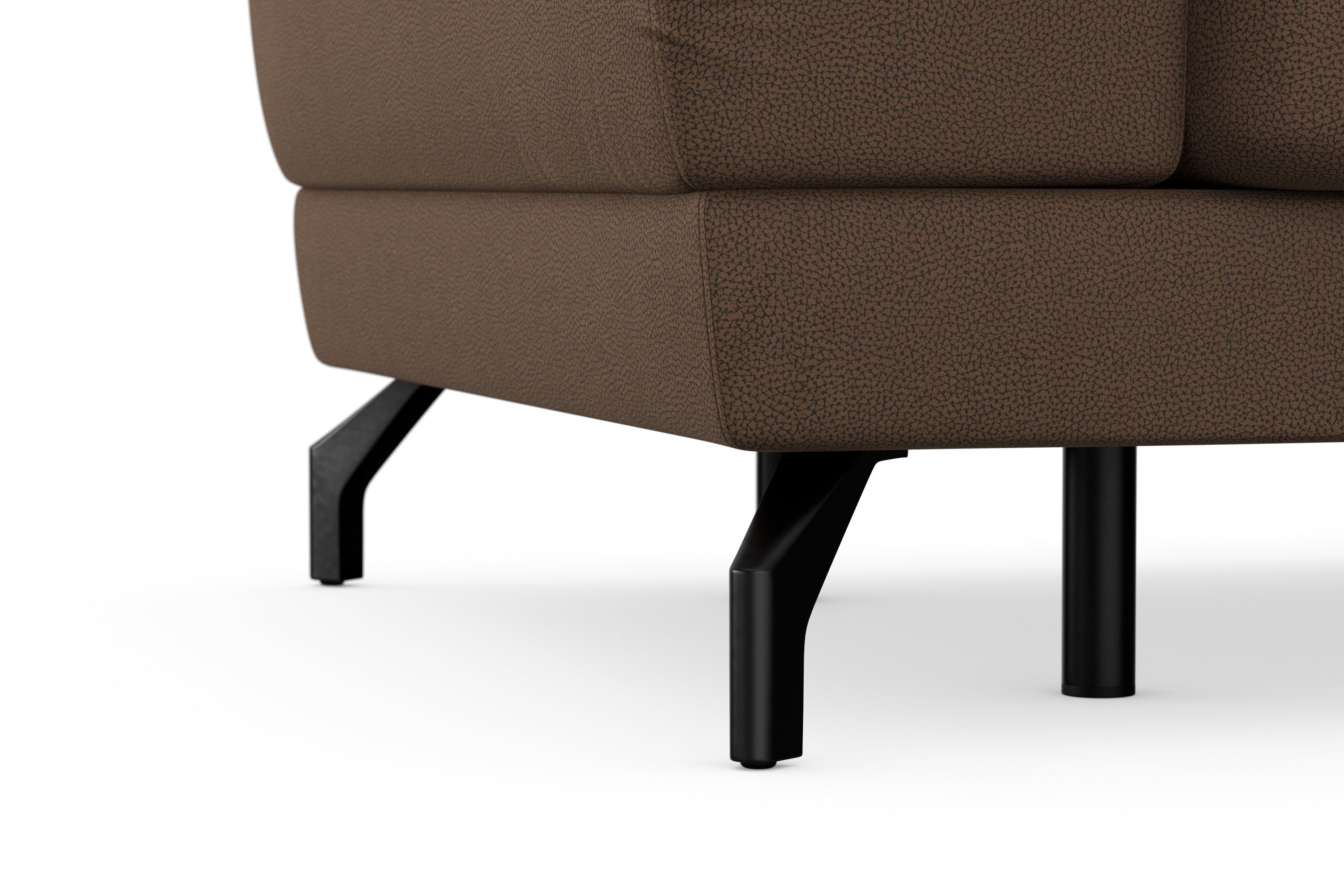 sit&more Ecksofa Cinturo, inklusive Sitztiefenverstellung 45 Sitzhöhe Federkern, cm und