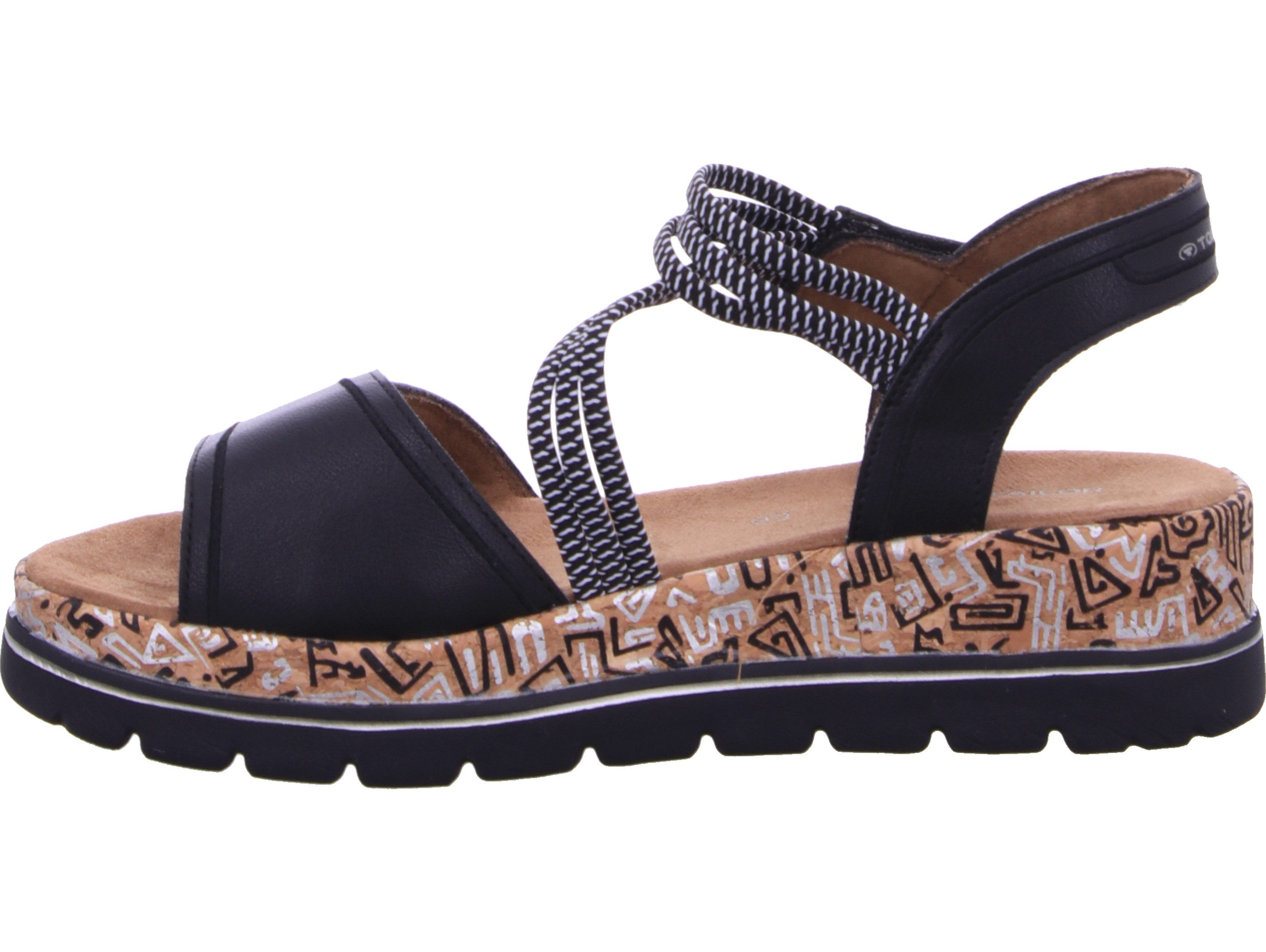 TOM TAILOR Keilsandalette 100% vegan