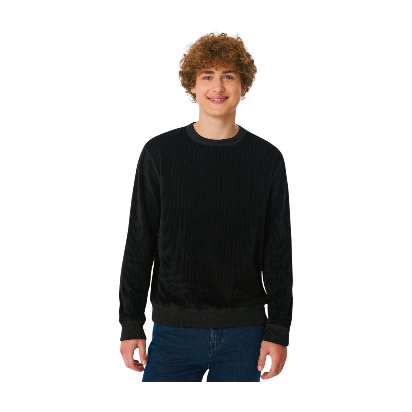 Leela COTTON Sweatshirt Herren Cord Sweatshirt