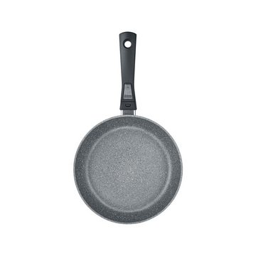 Berndes Bratpfanne Bratpfanne 24 cm Grau Alu Click Induction, Aluminium (Stück, 1-tlg., 1 Bratpfanne), mit abnehmbaren Stiel