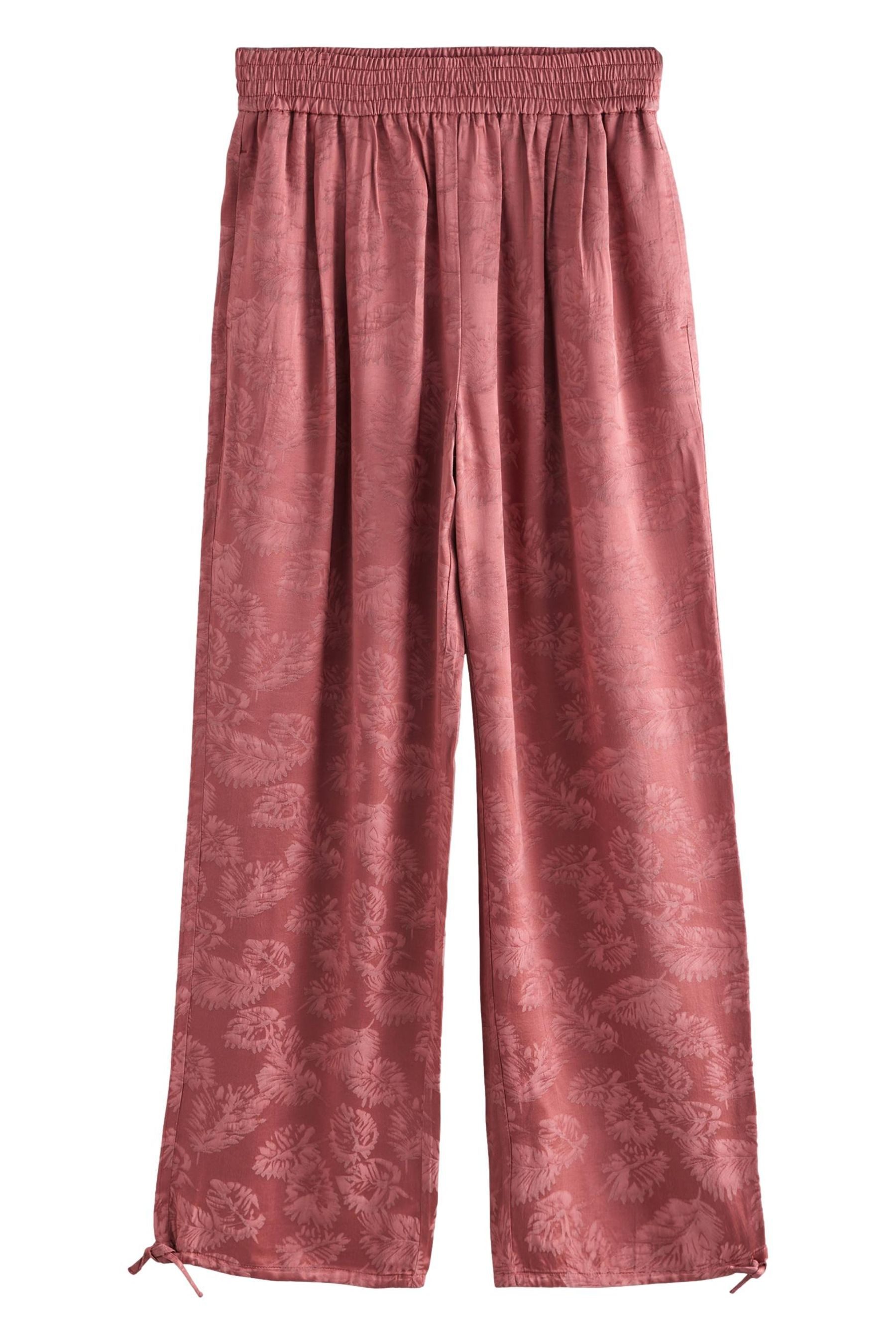 Next Haremshose Satin-Haremshose mit Jacquardmuster, Kurzgröße günstig online kaufen