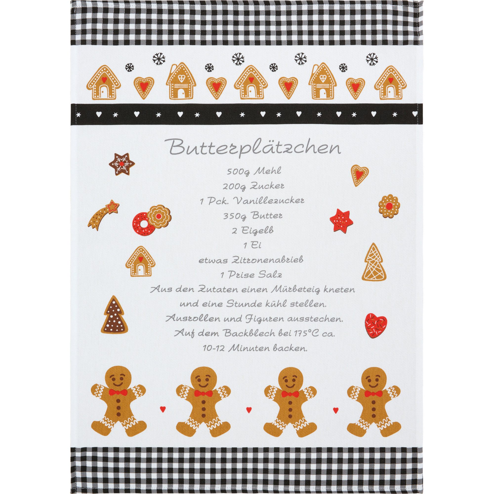Erwin Müller Geschirrtuch Geschirrtuch "Butterplätzchen" 4er-Pack, Baumwoll günstig online kaufen