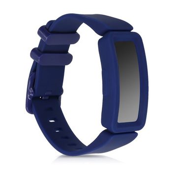 kwmobile Uhrenarmband 2x Sportarmband für Fitbit Ace 2, Armband TPU Silikon Set Fitnesstracker