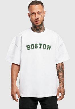 Merchcode T-Shirt Merchcode Herren Boston Ultra Heavy Cotton Box T-Shirt (1-tlg)
