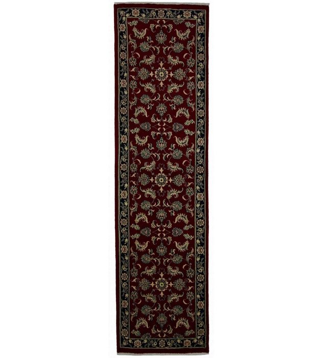 Orientteppich Perserteppich Maschhad 290 x 78 cm Borento rechteckig Handgeknüpft