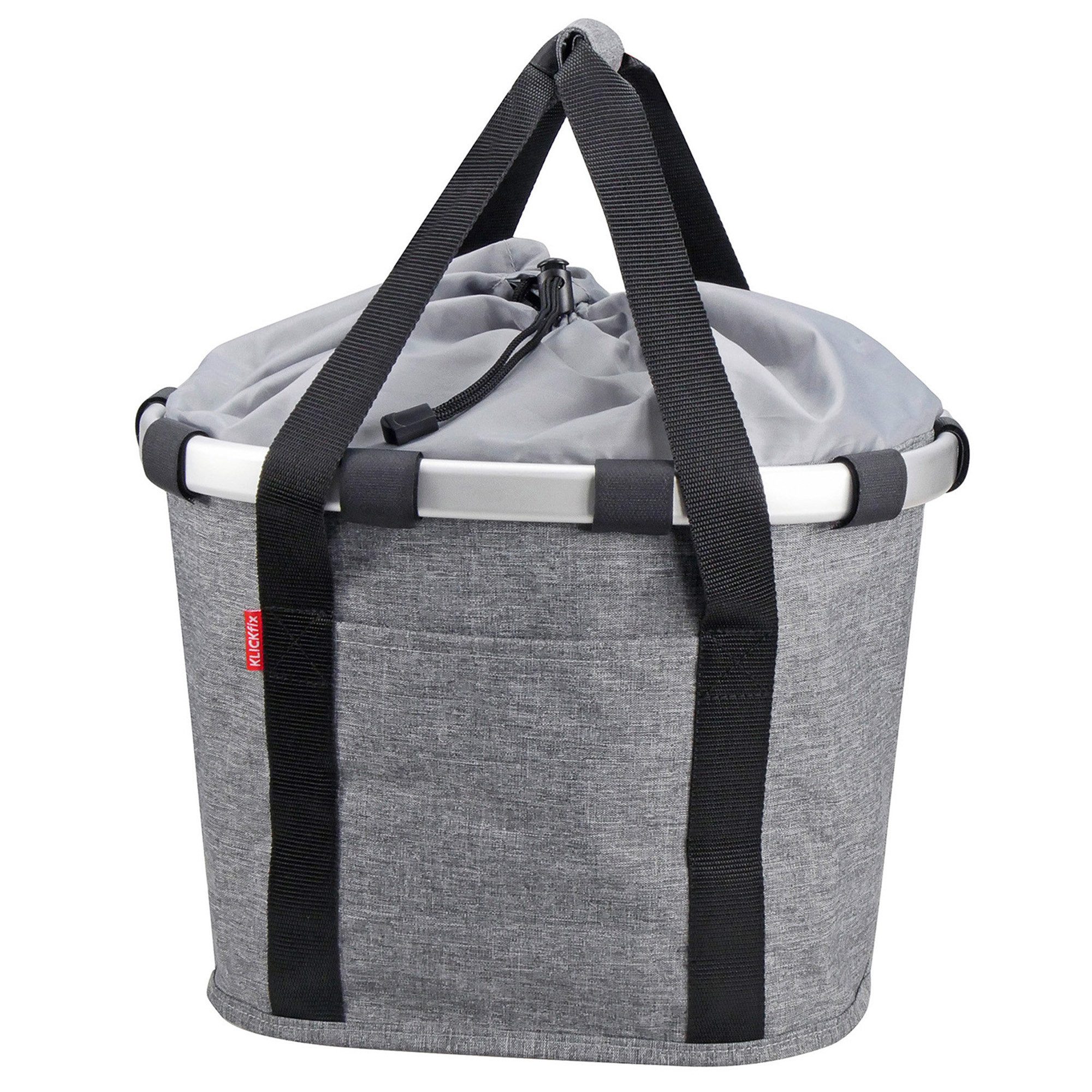 Rixen & Kaul Einkaufsshopper Bikebasket, Fahrradkorb KLICKfix Reisenthel 15 L Fahrrad E Bike Tasche Frontkorb