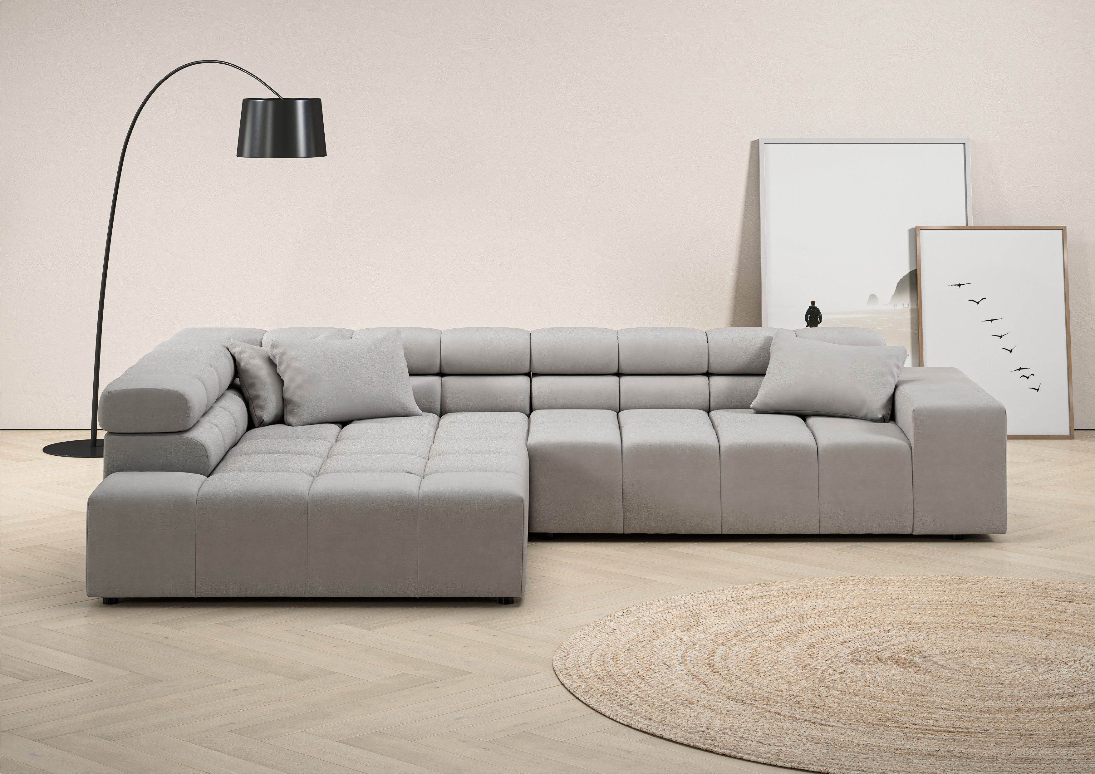 INOSIGN Ecksofa Ancona incl. Kopfteilverstellung, OTTOs günstig online kaufen