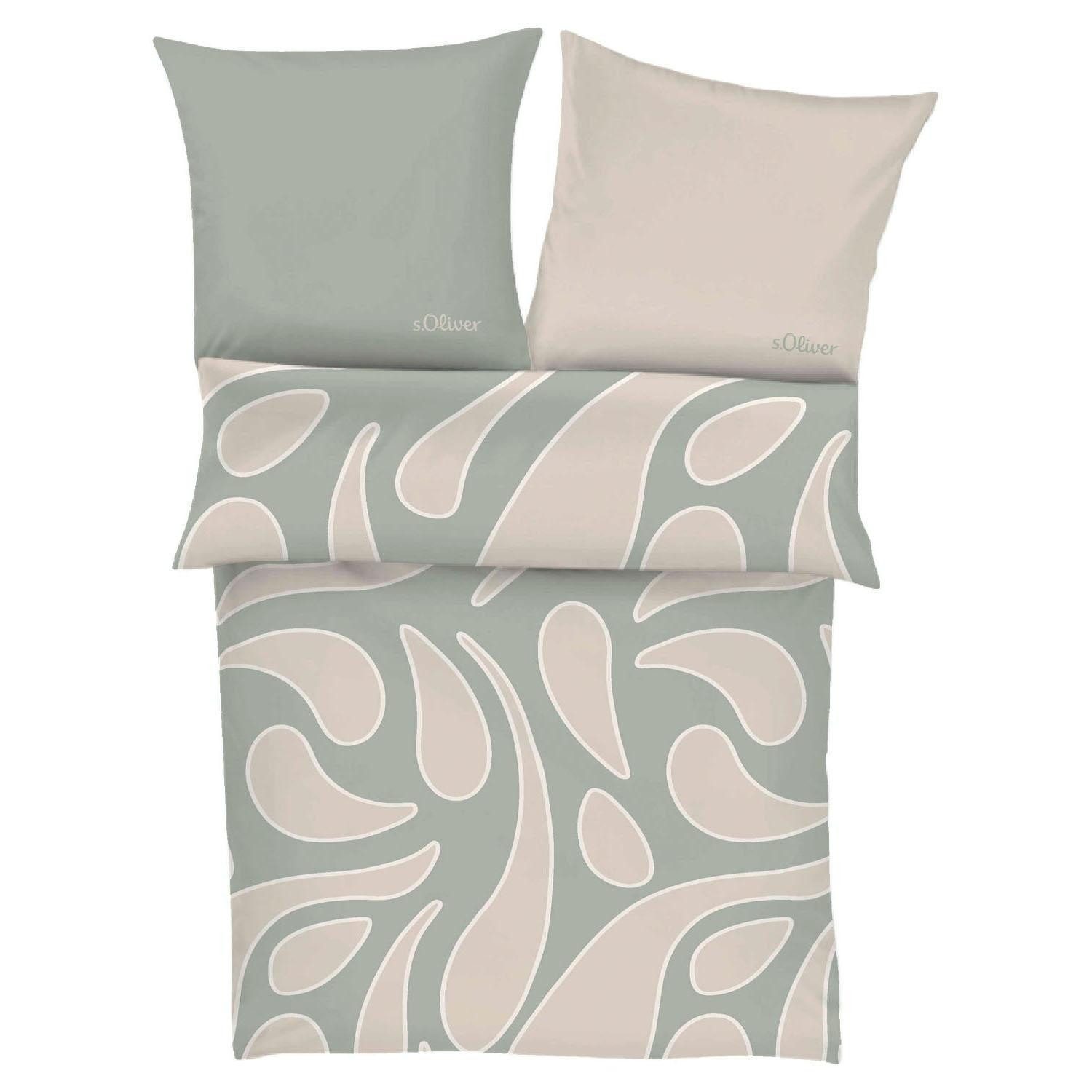 s.Oliver Bettwäsche Satin-Bettwäsche APRI, 155 x günstig online kaufen