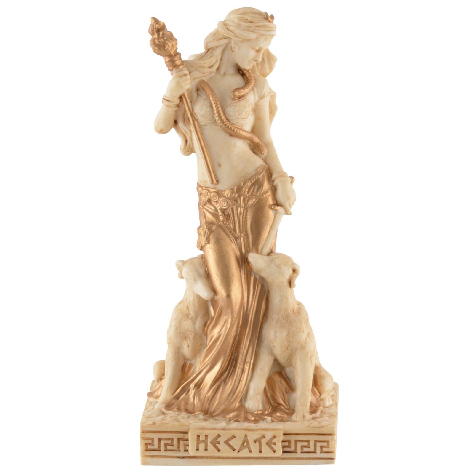 Vogler Dekofigur Veronese Miniatur Figur Hekate Göttin der Magie und Geisterwelt 9 cm