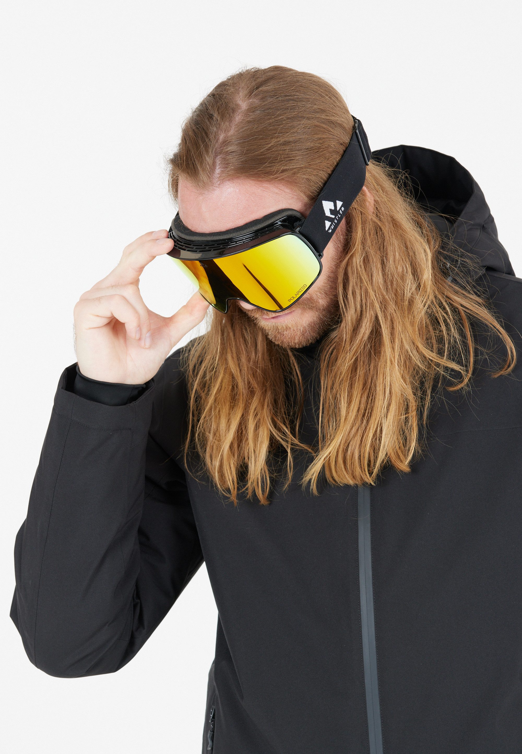 WHISTLER Skibrille WS8500 Polarized OTG Ski Goggle, mit polarisierten Sport-Gläser