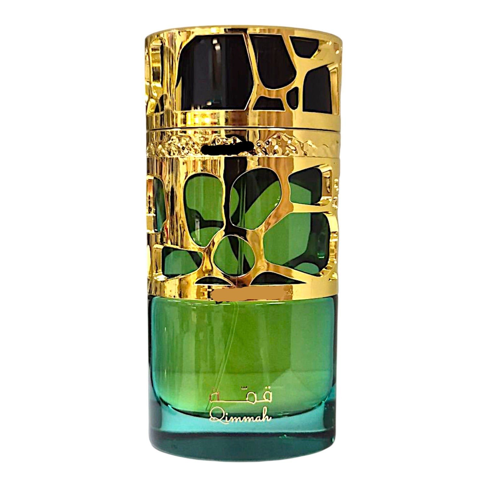 Lattafa Duft-Set QIMMAH Femme Eau de Parfum 100ml + Parfümzerstäuber (leer) Set