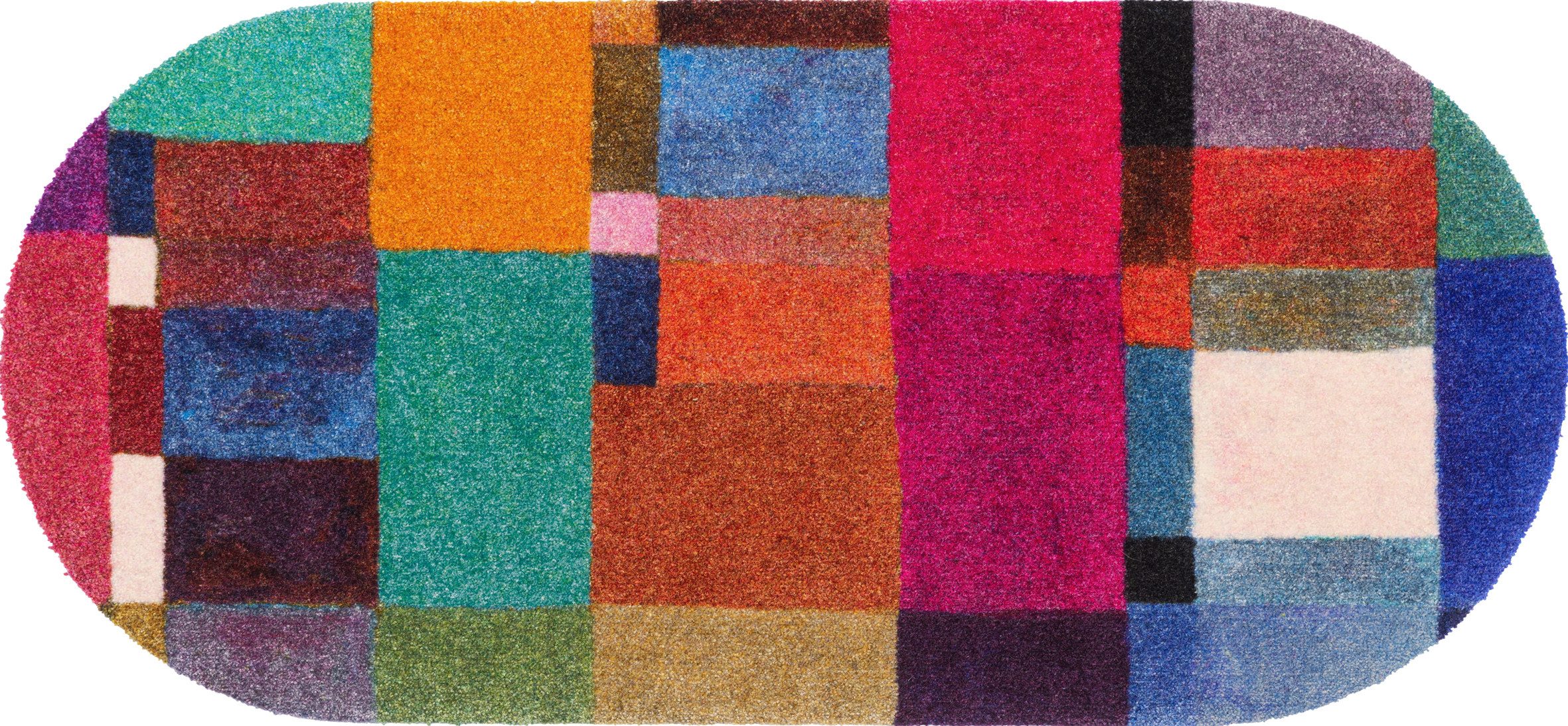 wash+dry by Kleen-Tex Teppich Mosaique, rechteckig, Höhe: 9 mm