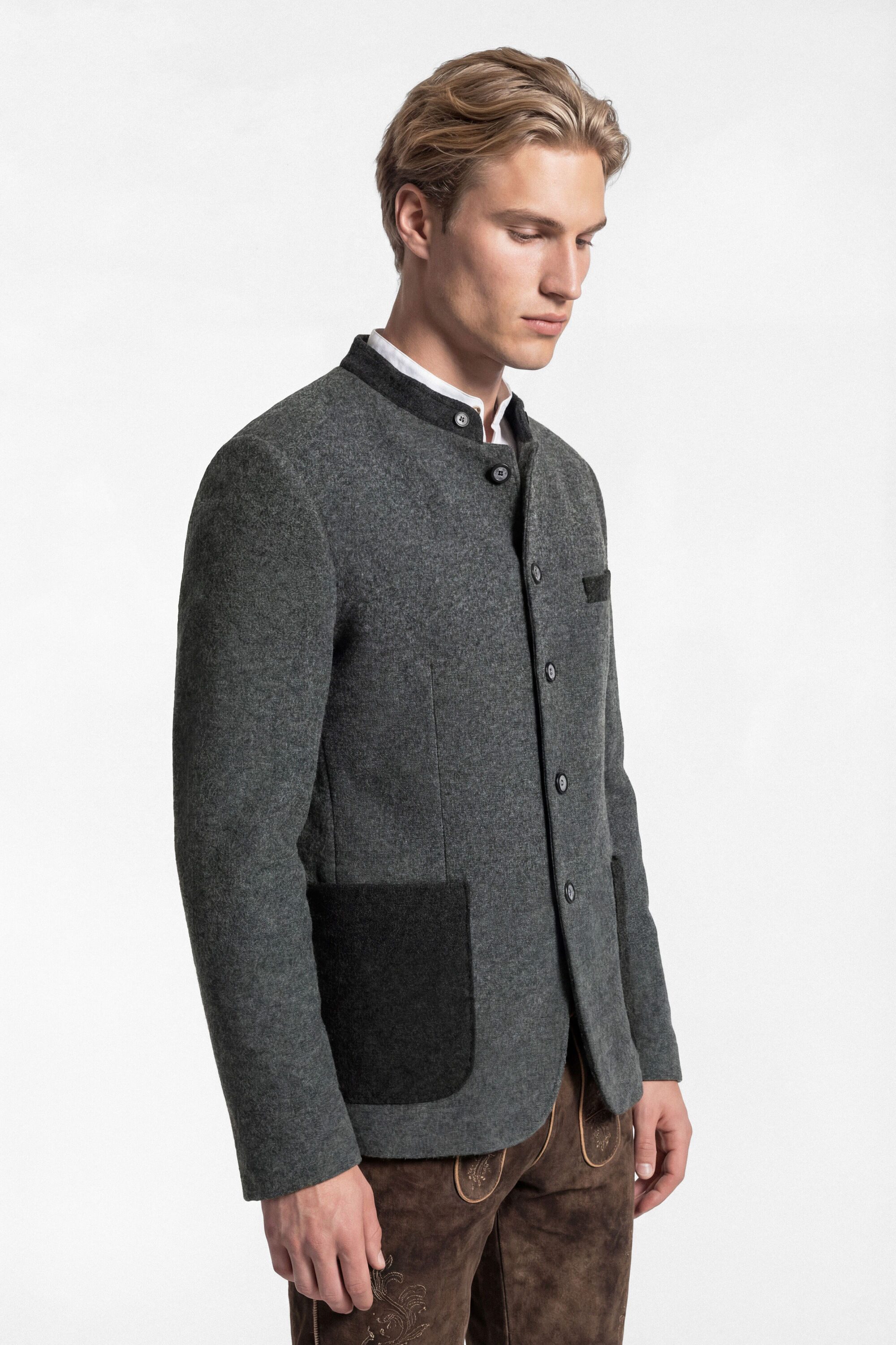 KaiserLich Trachtenstrickjacke 5446 in Woll-Optik