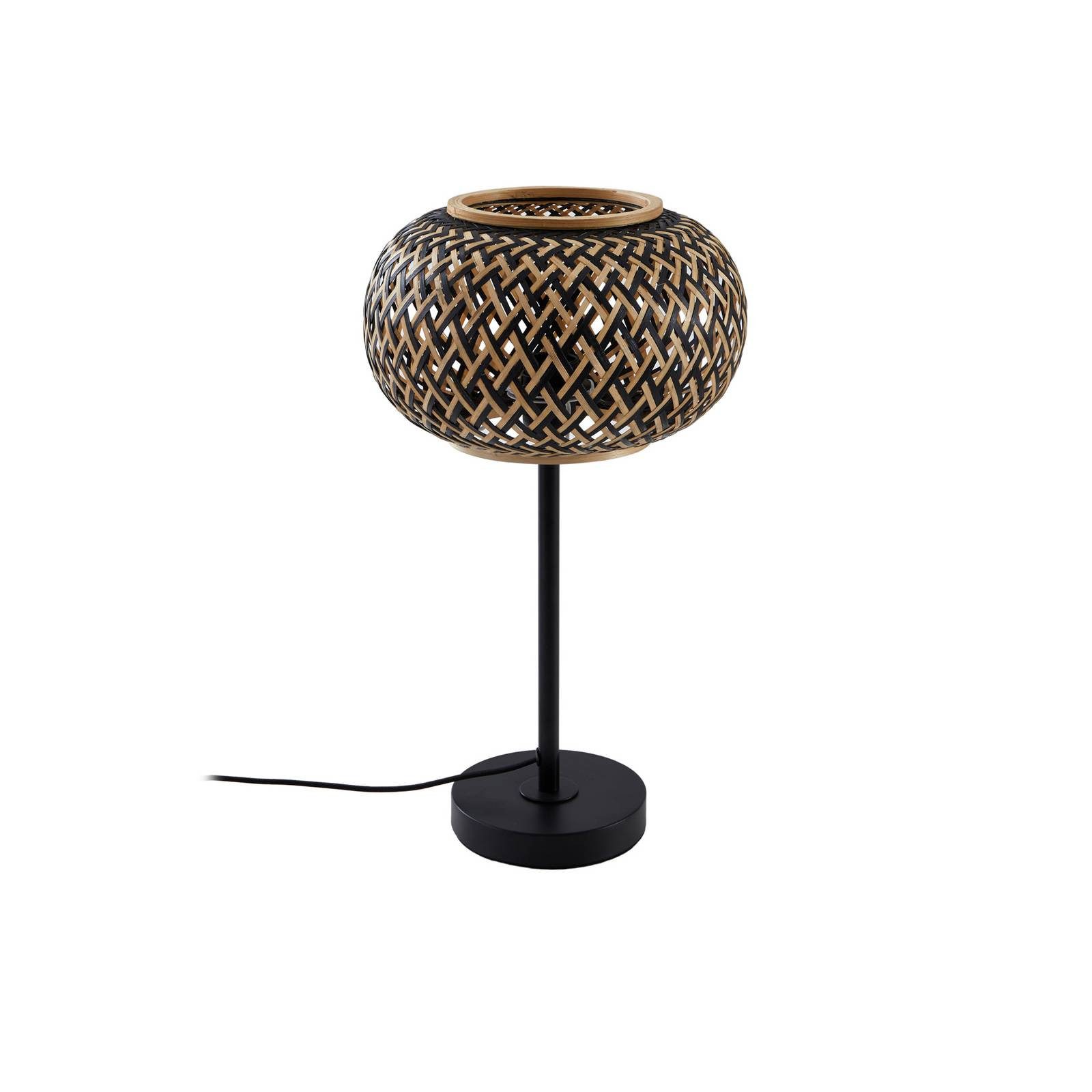 Lindby Tischleuchte Nerys, Holz IP20, 1 x 15 W LED