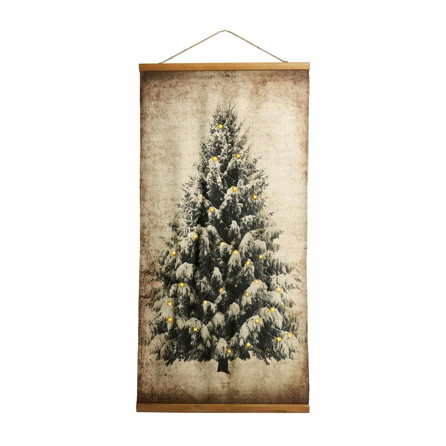 Mirabeau Weihnachtsfigur Bild mit LED Gussers beige/braun (kein Set, kein Set), none