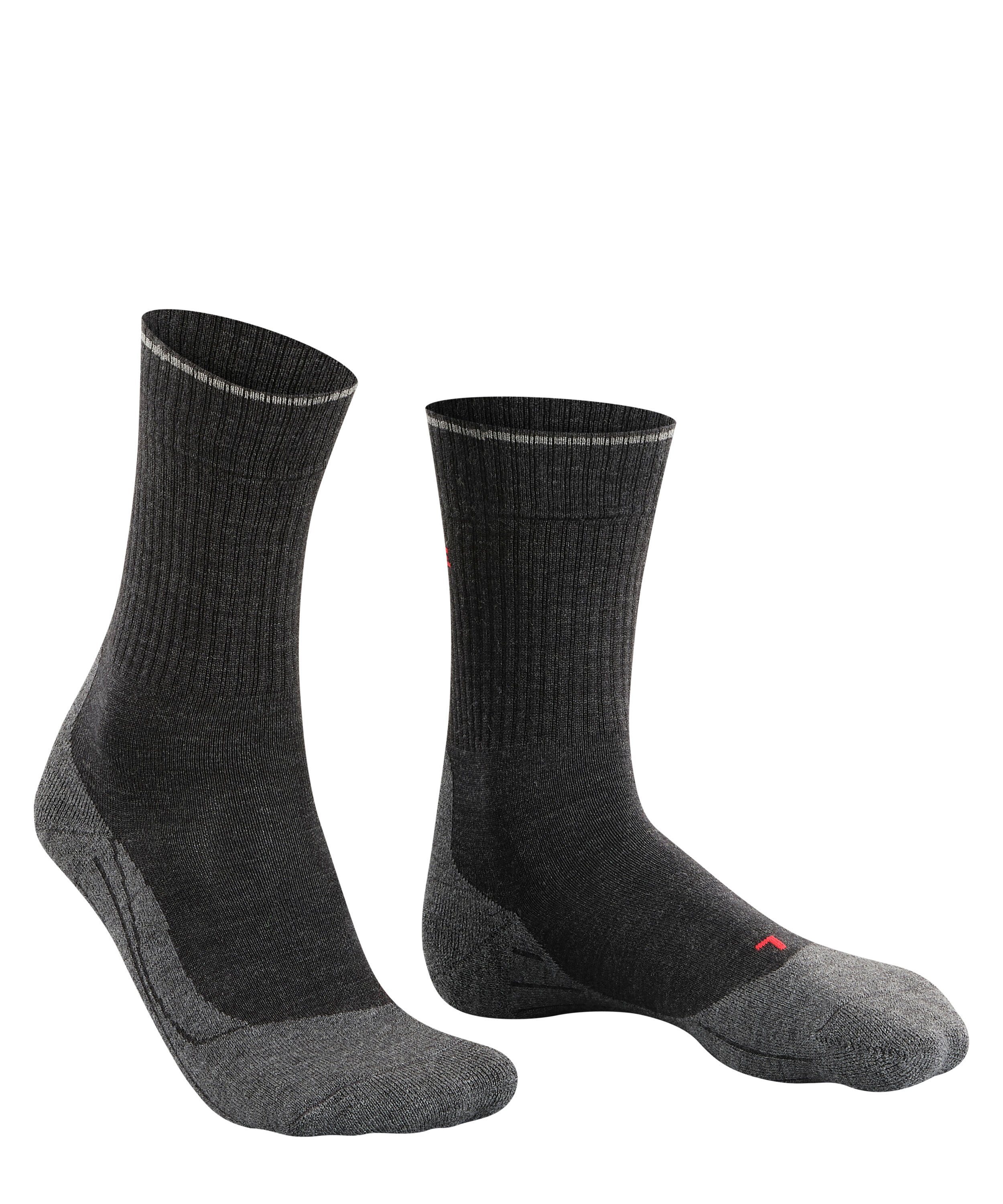 FALKE Wandersocken TK2 Explore Wool Silk Socken (1-Paar) Hoher Komfort im Mittelgebirge