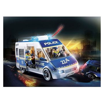 Playmobil® Spielwelt PLAYMOBIL® 70899 - City Action - Polizei-Mannschaftswagen mit Licht und Sound