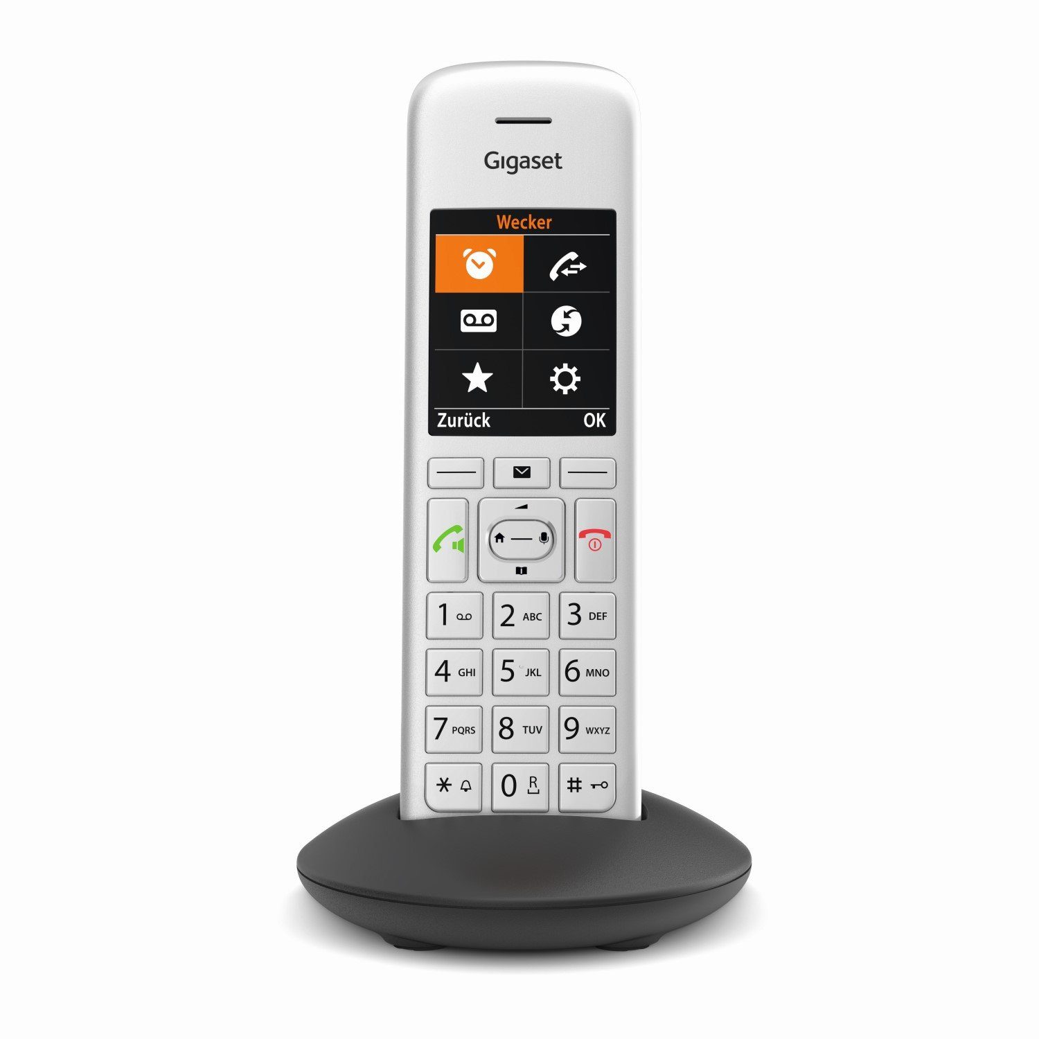 Gigaset CE575HX Festnetztelefon (Mobilteile: 1, Freisprechfunktion, Anruferkennung, Kabellos)