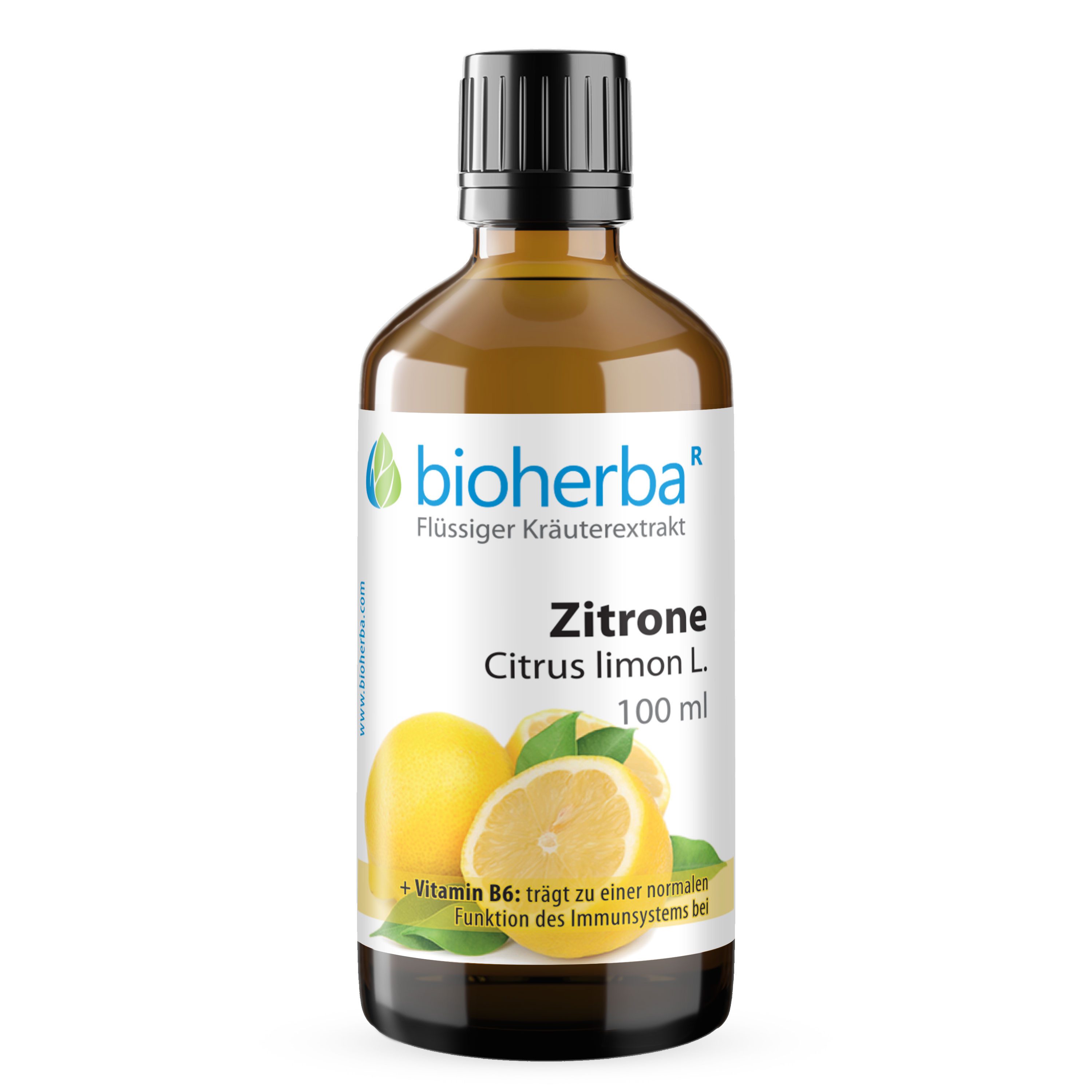 BIOHERBA R Bioherba Zitrone Citrus limon L. Tropfen, Tinktur 100 ml Glasflasche, 1 er