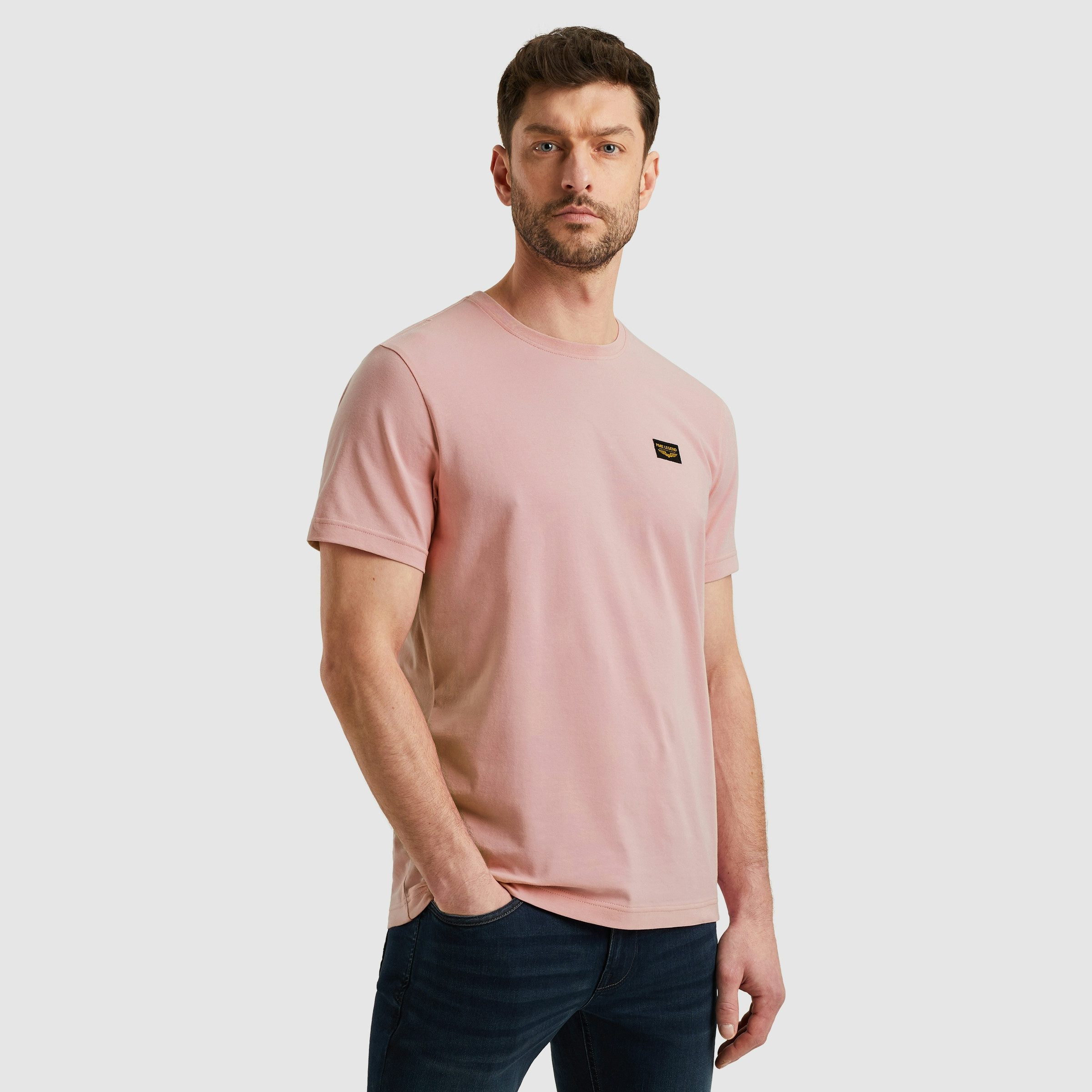 PME LEGEND T-Shirt mit Logobadge günstig online kaufen