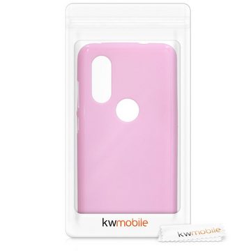 kwmobile Handyhülle Hülle für Motorola One Vision, Hülle Silikon - Soft Handyhülle - Handy Case Cover