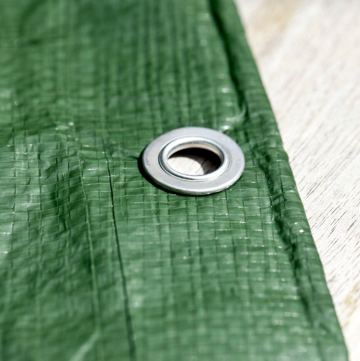 Windhager Schutzplane LIGHT, LxB: 6x4 m, Bändchen-HDPE-Gewebe,widerstandsfähig gegen Witterung