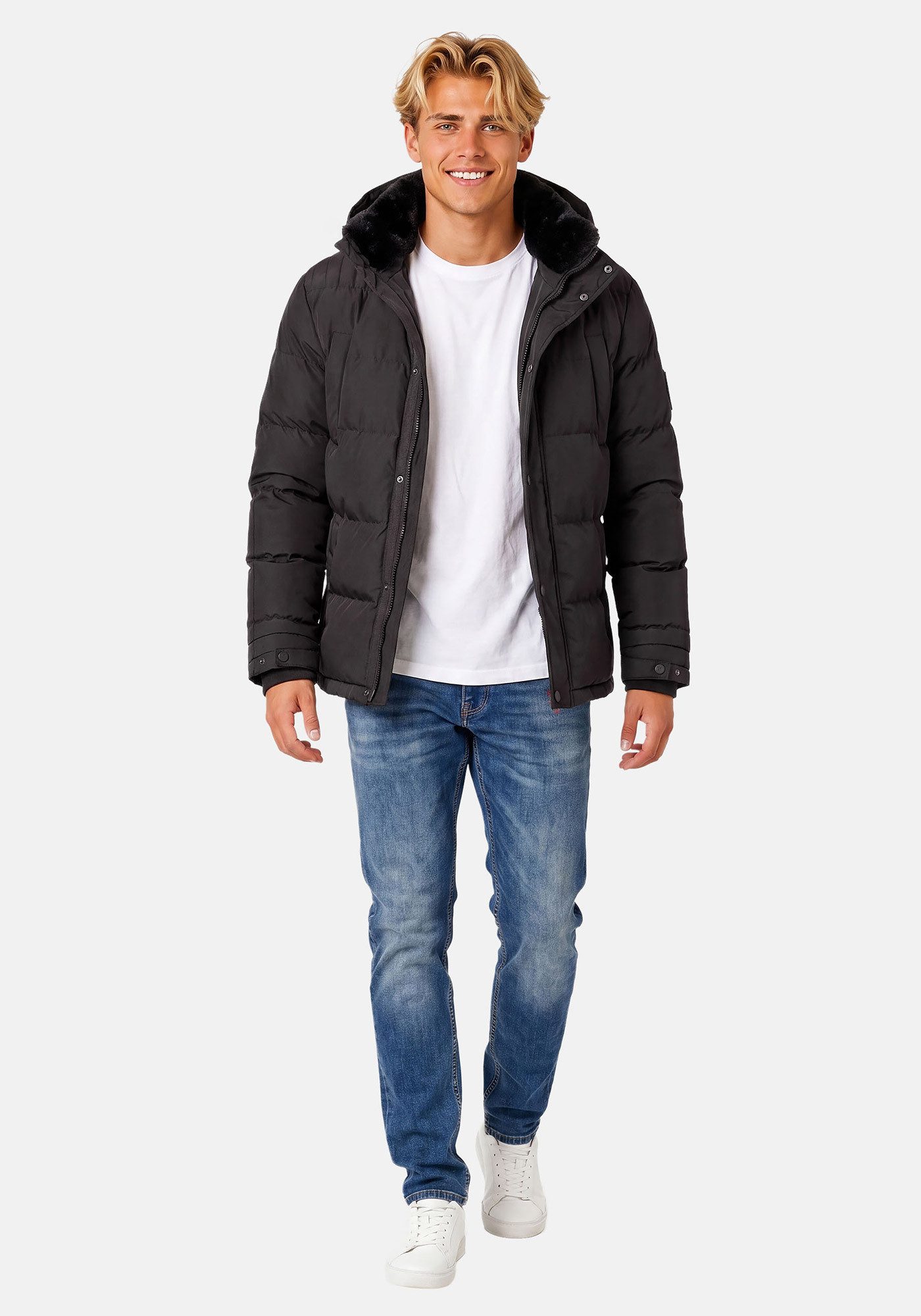 Alessandro Salvarini Winterjacke ASEzkimo mit warmen Teddyfell – Bild 2 von 5