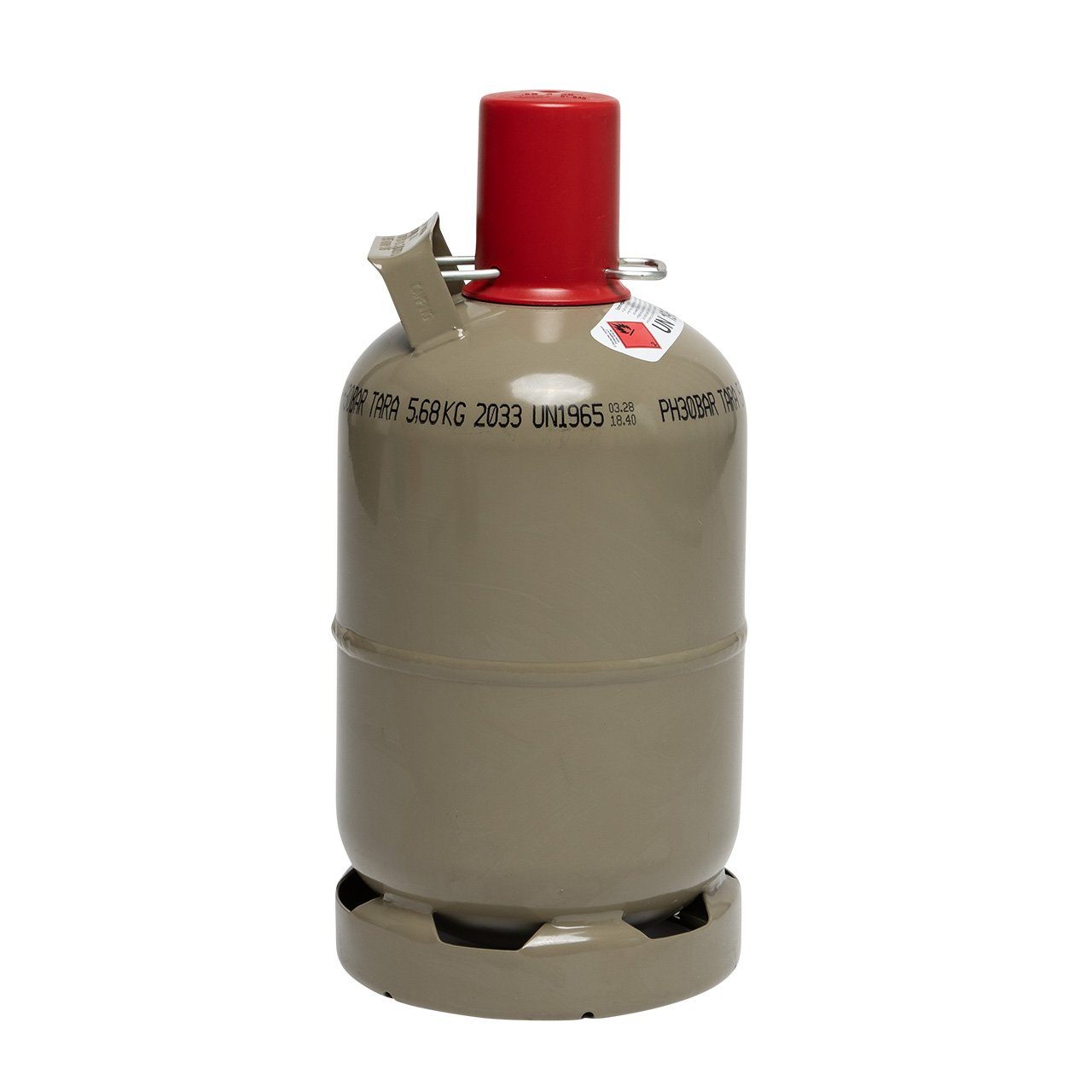 BlueCraft Gas, 2x 5kg Eigentum Propan Gasflasche gefüllt inkl. Lecksuchspray 400ml