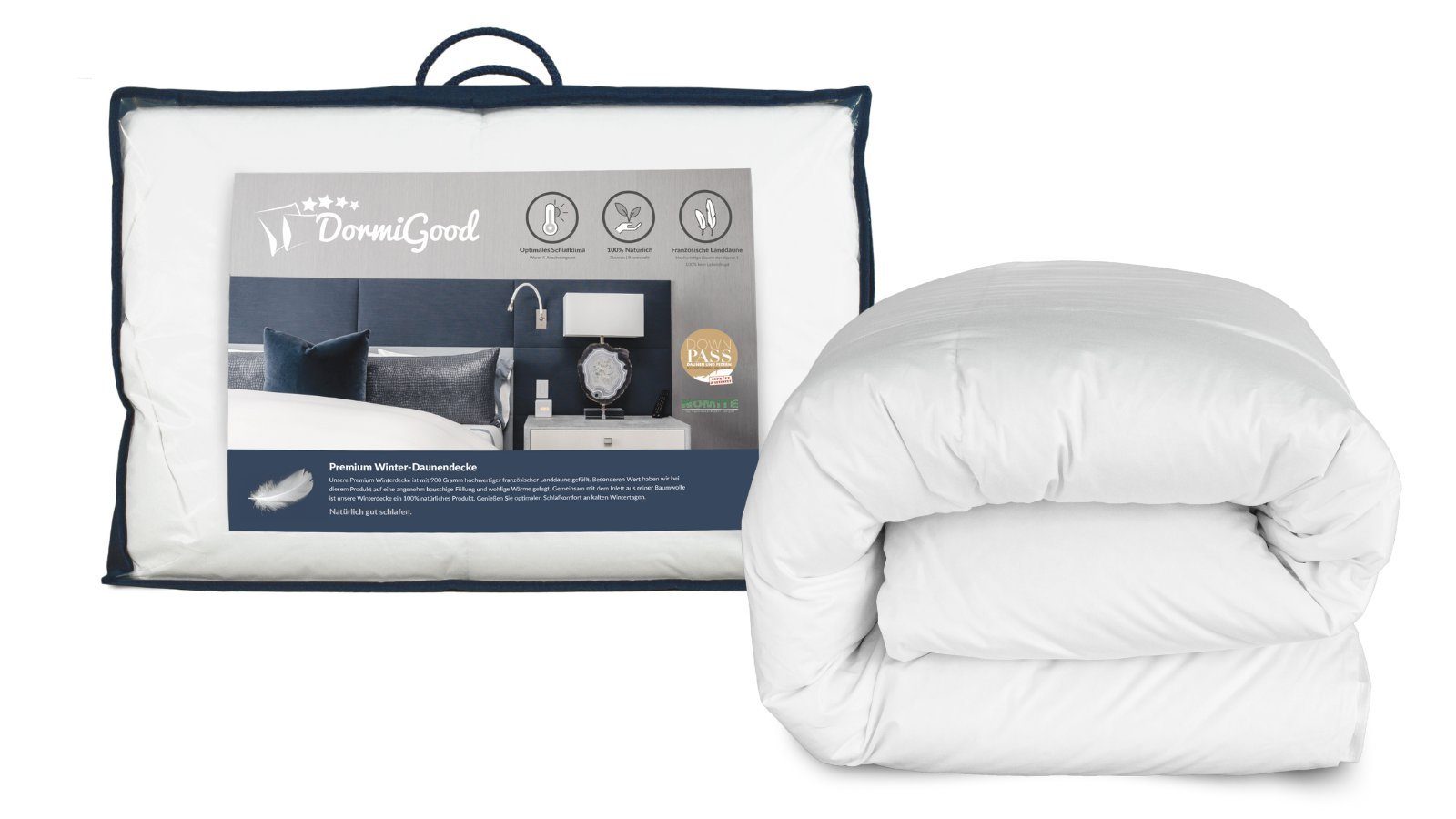 DormiGood Daunenbettdecke Premium Daunendecke Winter, Extra günstig online kaufen