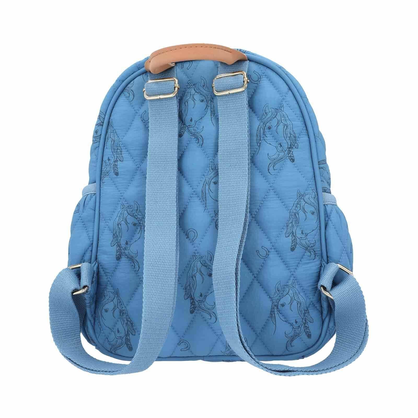 Depesche Kinderrucksack Miss Melody Rucksack Blue Quilt (1 Rucksack, 1-tlg)
