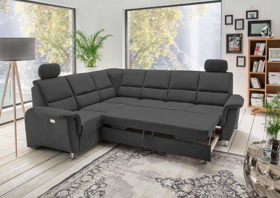 Myhomelando Ecksofa Paris, mit elektronischer Relaxfunktion, günstig online kaufen