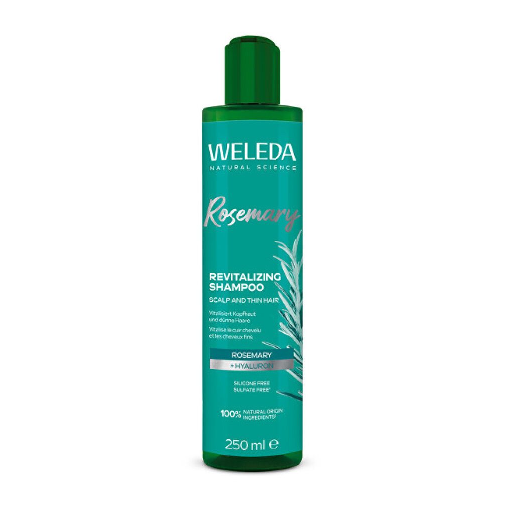 WELEDA Haarpflege-Set Rosmarin Revitalisierendes Shampoo, 250 ml