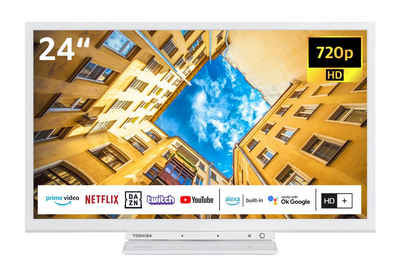 Toshiba 24WK3C64DAY LCD-LED Fernseher (60 cm/24 Zoll, HD-ready, Smart TV, HDR, Triple-Tuner, Alexa Built-In, 6 Monate HD+ inklusive)