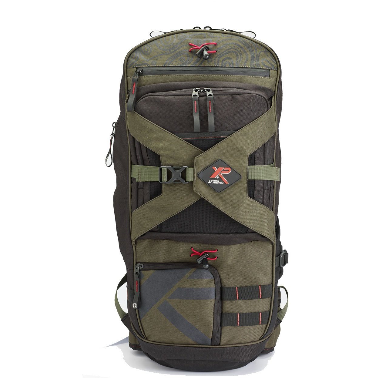 XP Metal Detectors Freizeitrucksack Metalldetektor Backpack 280 Rucksack + Fundtasche, für XP Deus 1&2 / ORX