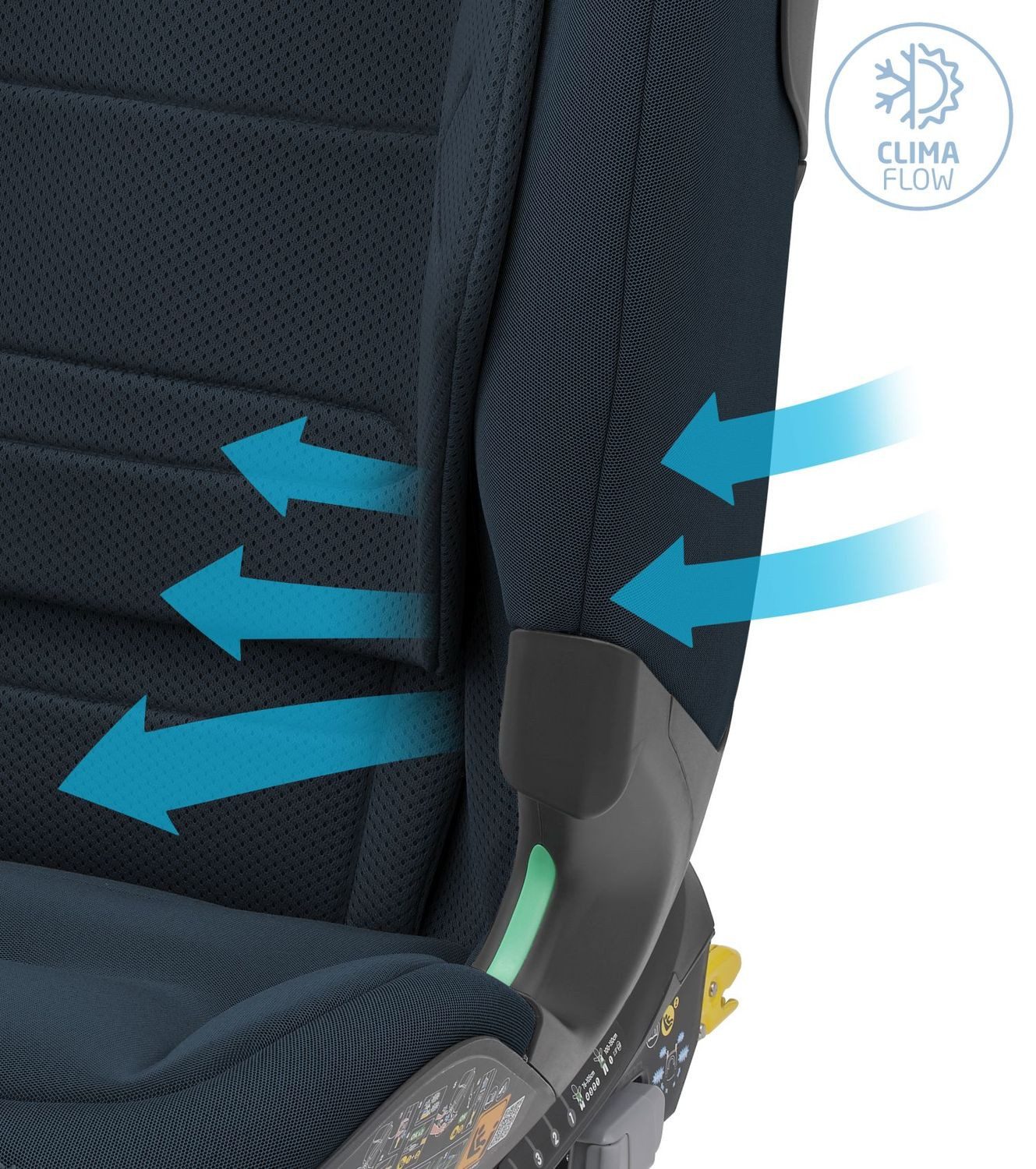 Maxi-Cosi Autokindersitz Authentic Blue, ab: 15 Monate, bis: 12 Jahre, (1-tlg), R129/03 i-Size