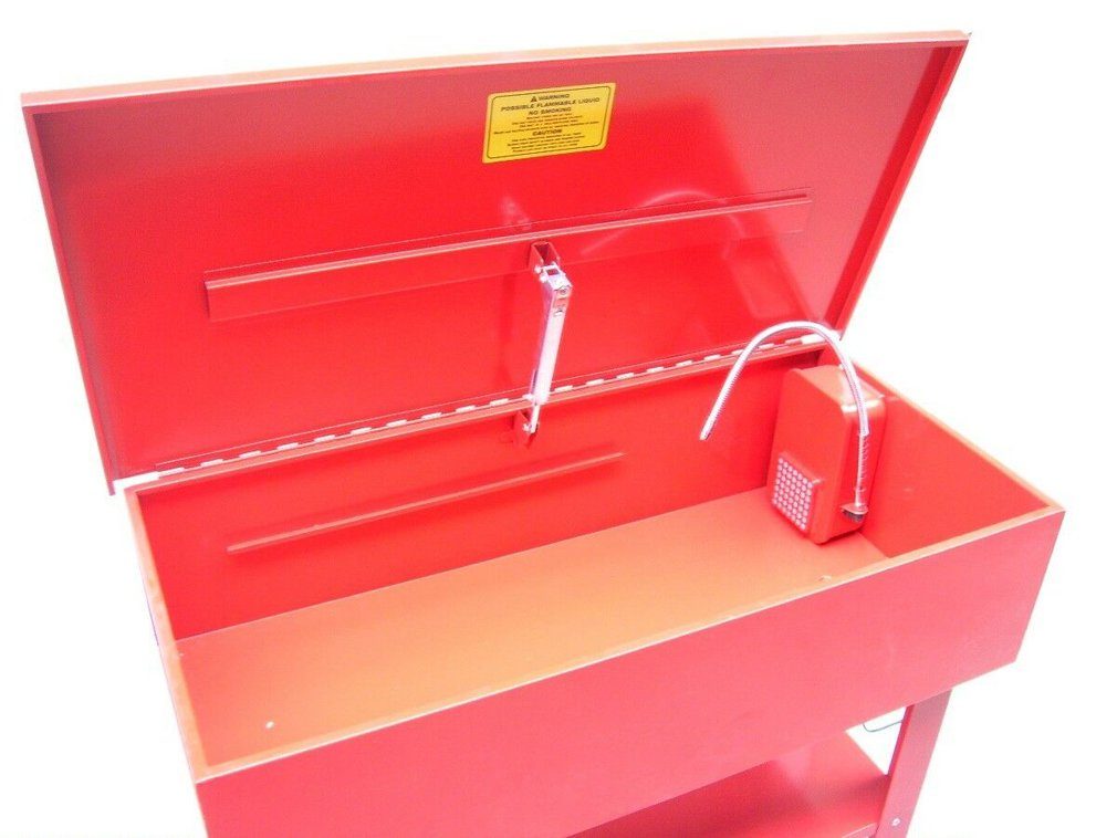 Apex Waschtisch TEILEWASCHGERÄT 150L mit Pumpe Waschgerät 07066 Kaltreiniger