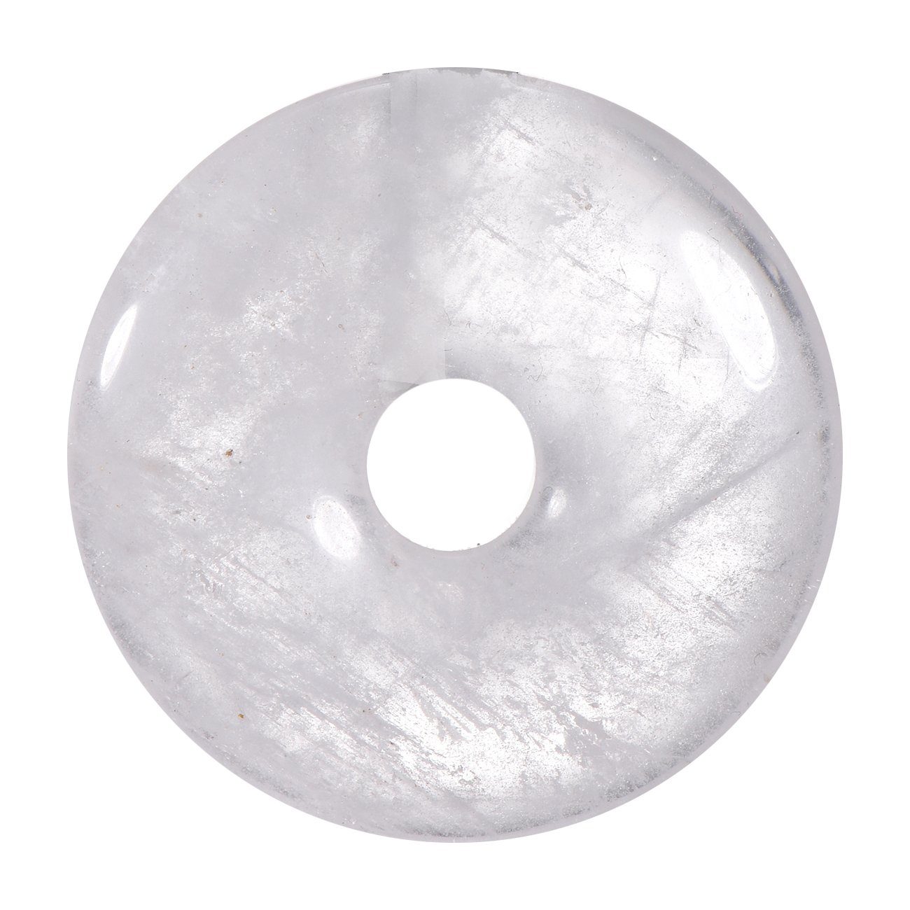 Morella Kette mit Anhänger Halskette 80 cm Donut Stein Anhänger (1-tlg), Da günstig online kaufen