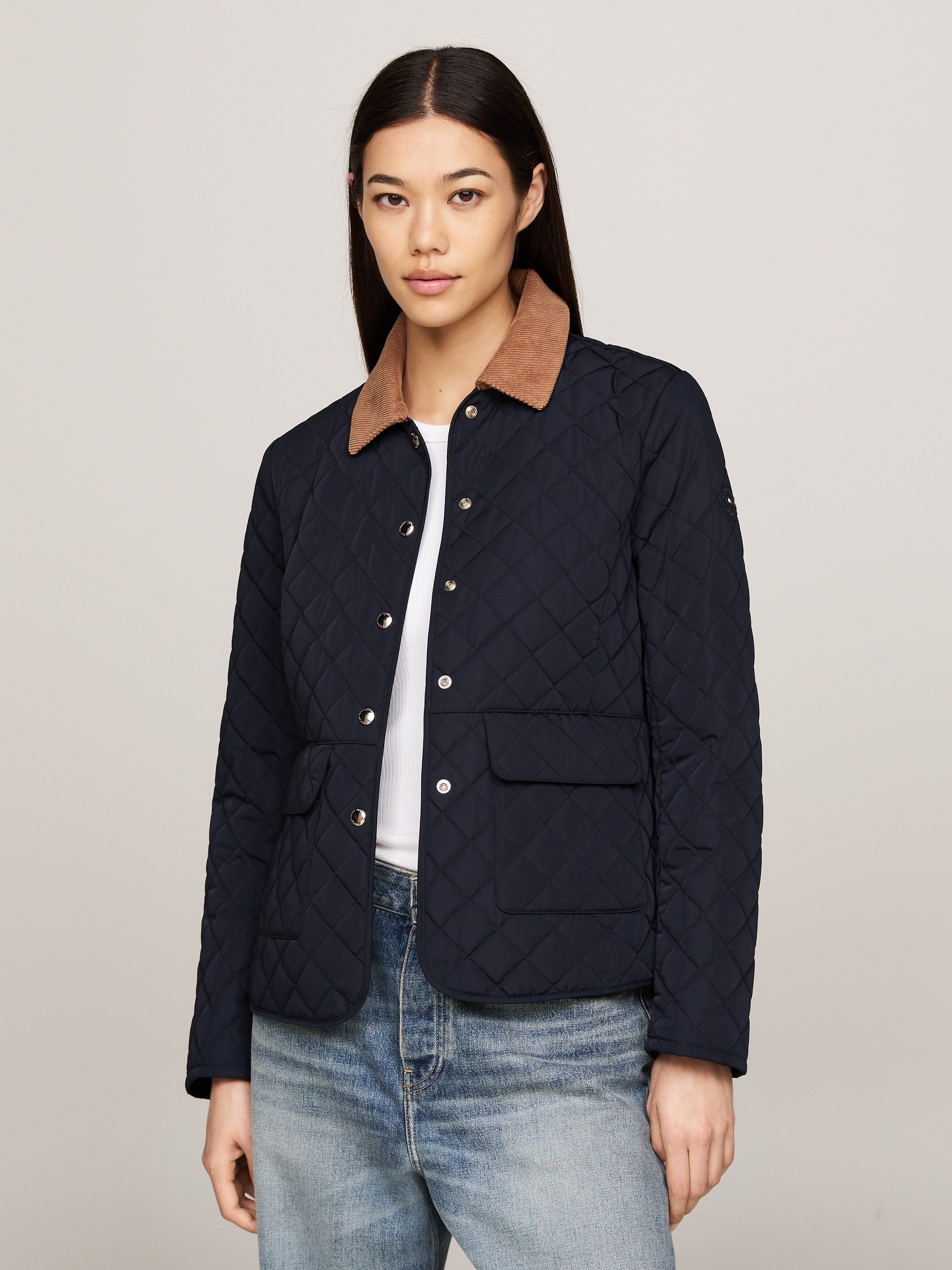 Tommy Hilfiger Steppjacke mit Logoprägung günstig online kaufen